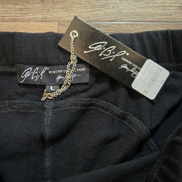 NWT ABS by Allen Schwartz Luxury Collection Paparazzi Moto Legging Black Size L - Picture 10 of 12